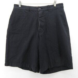 VINTAGE Structure Shorts 31 Oxford Chino Button Fly 9” Inseam Y2K 90s